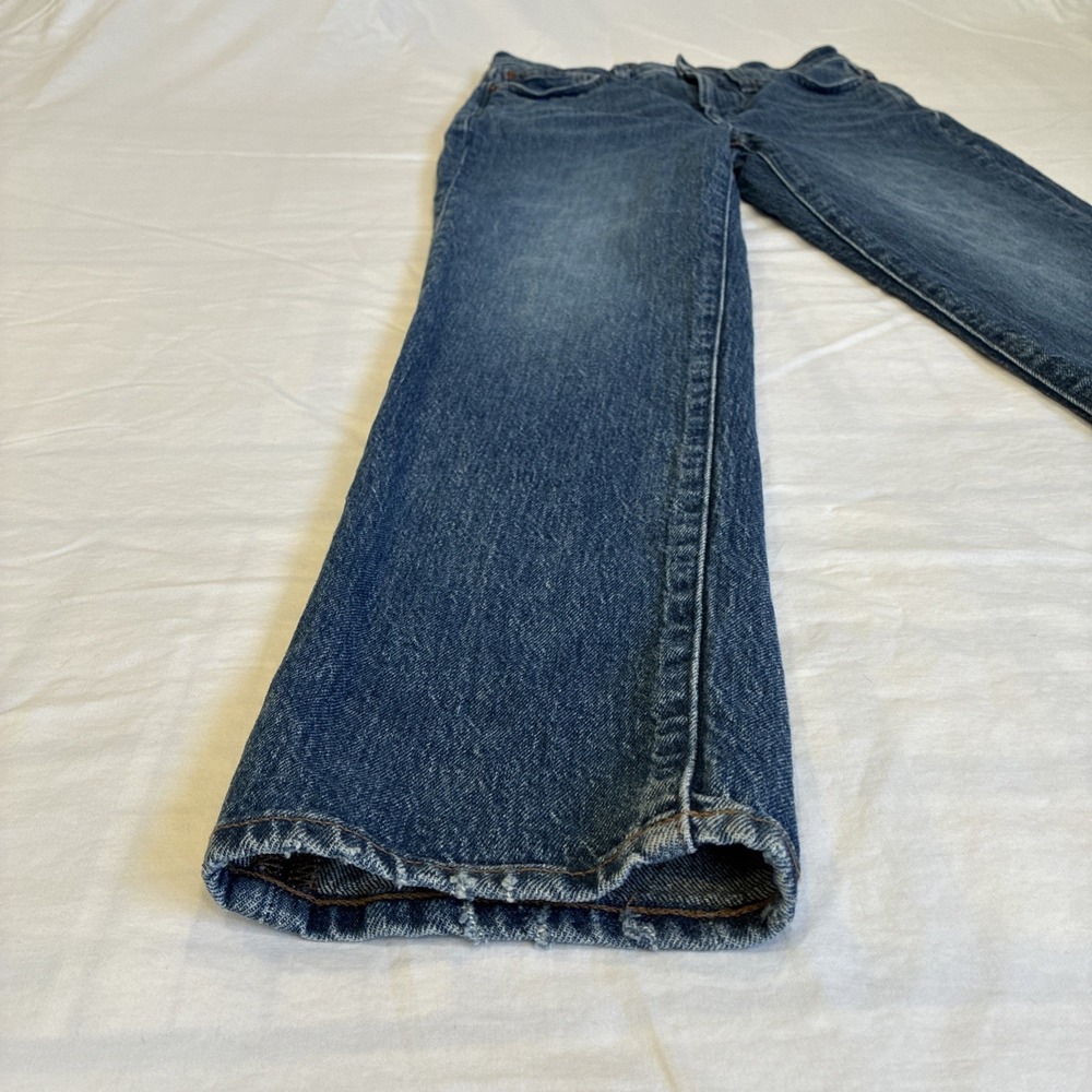 Madewell Women's 26 Perfect Vintage Blue Denim Jeans Medium Wash 5-Pocket - Picture 2 of 13